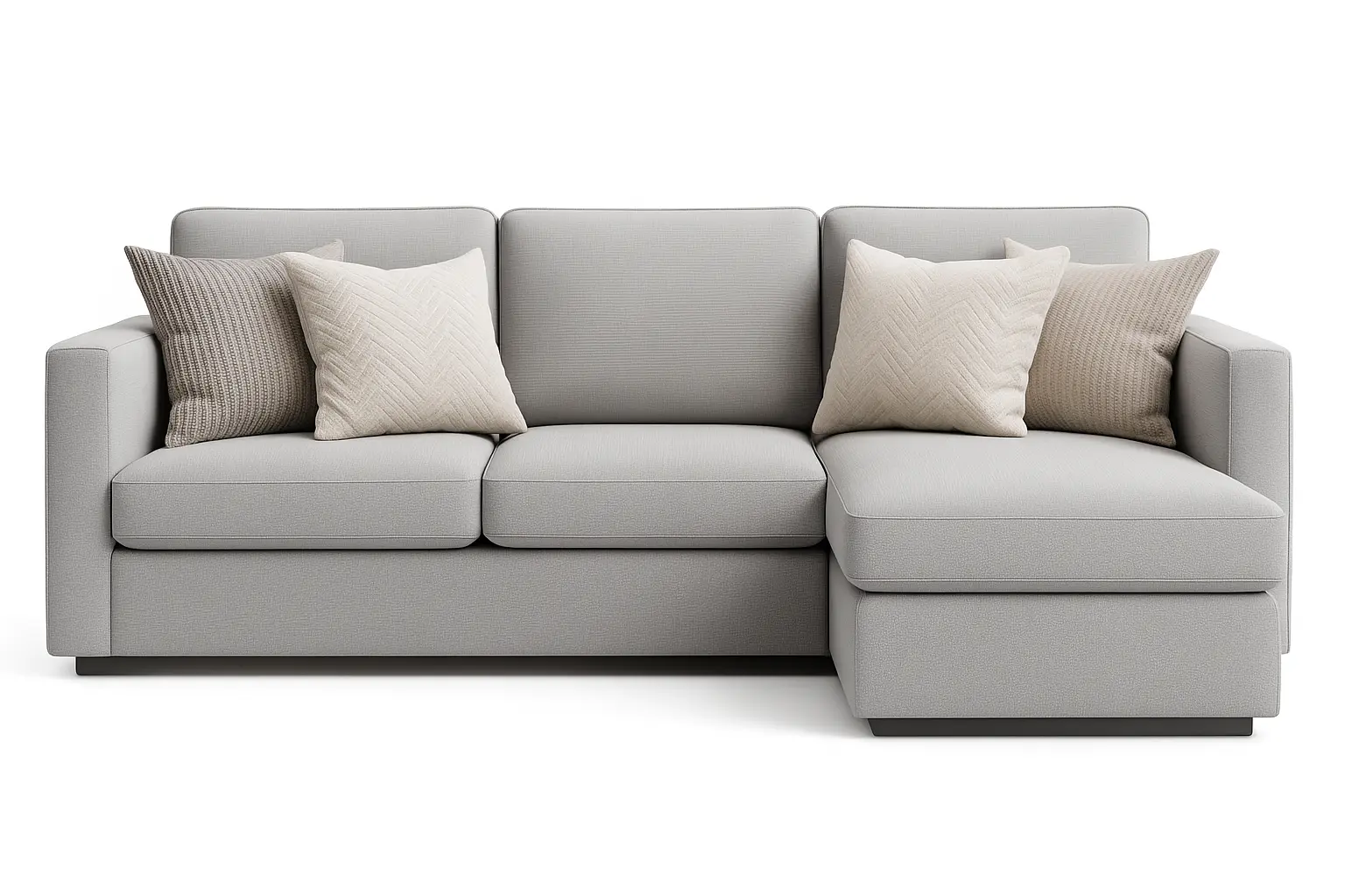 Mały narożnik z poduszkami