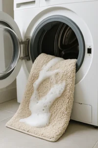 Jak wyprać dywanik łazienkowy?
