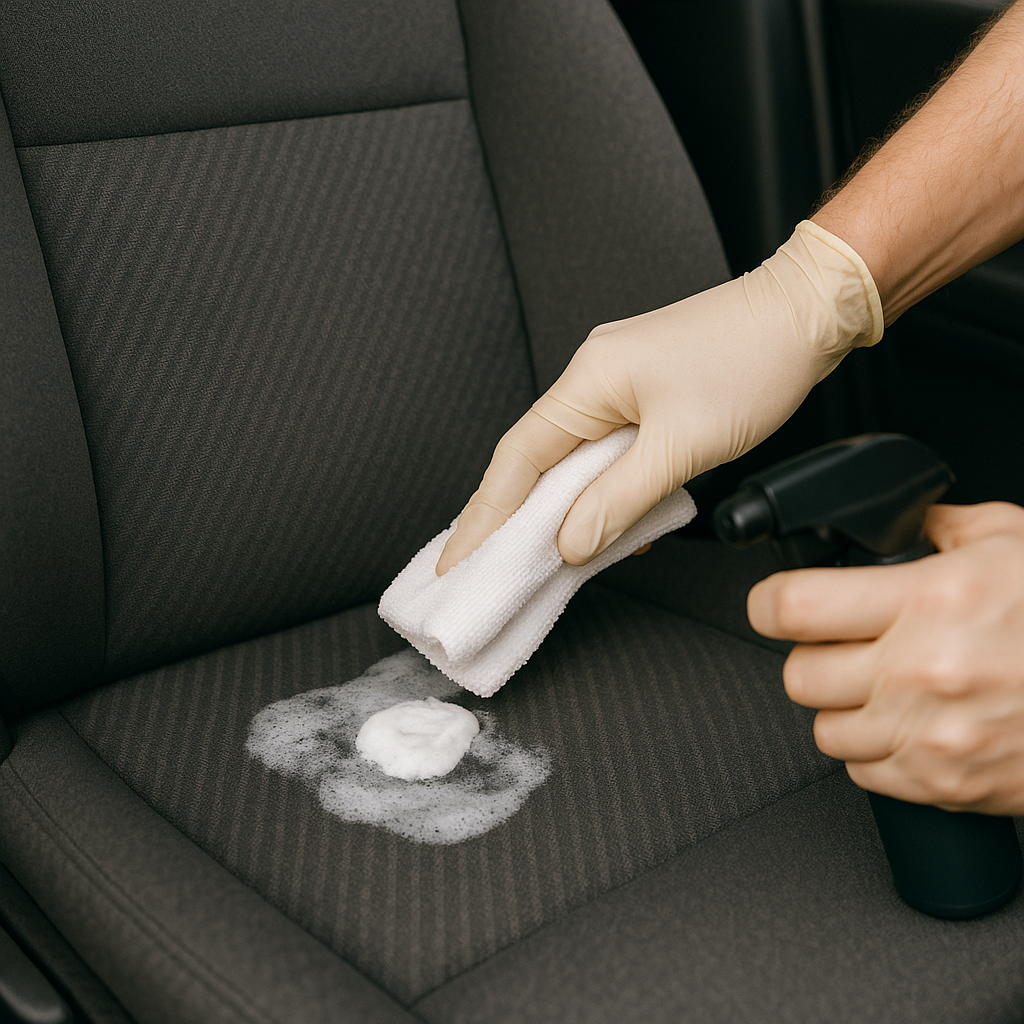 Jak wyprać tapicerkę bez odkurzacza piorącego?