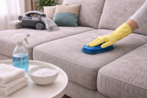 Jak czyścić narożnik?