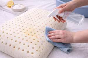 Jak czyścić poduszkę lateksową?