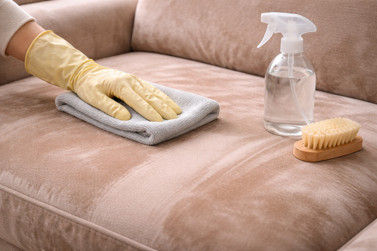 Jak czyścić welur?