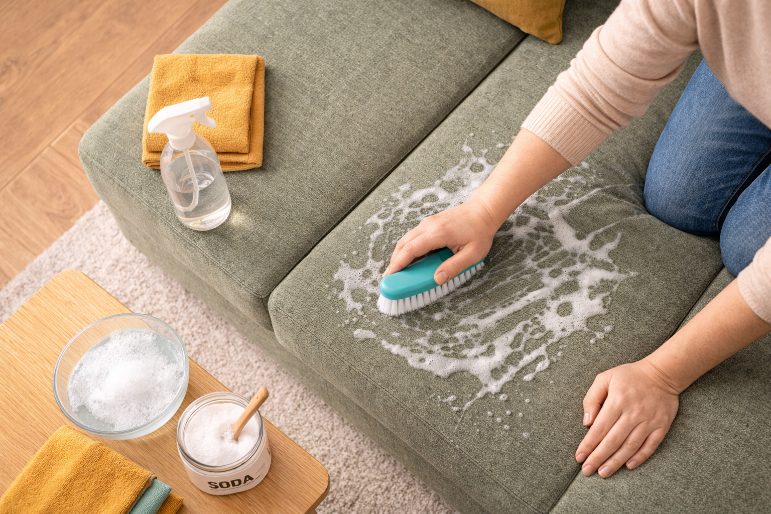 Jak czyścić wersalkę?