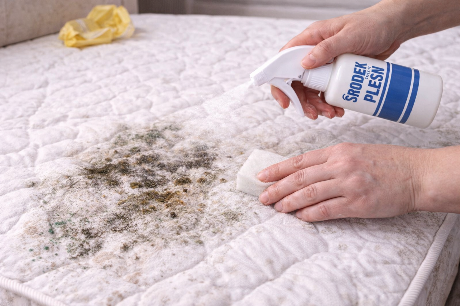 Jak pozbyć się pleśni z materaca?