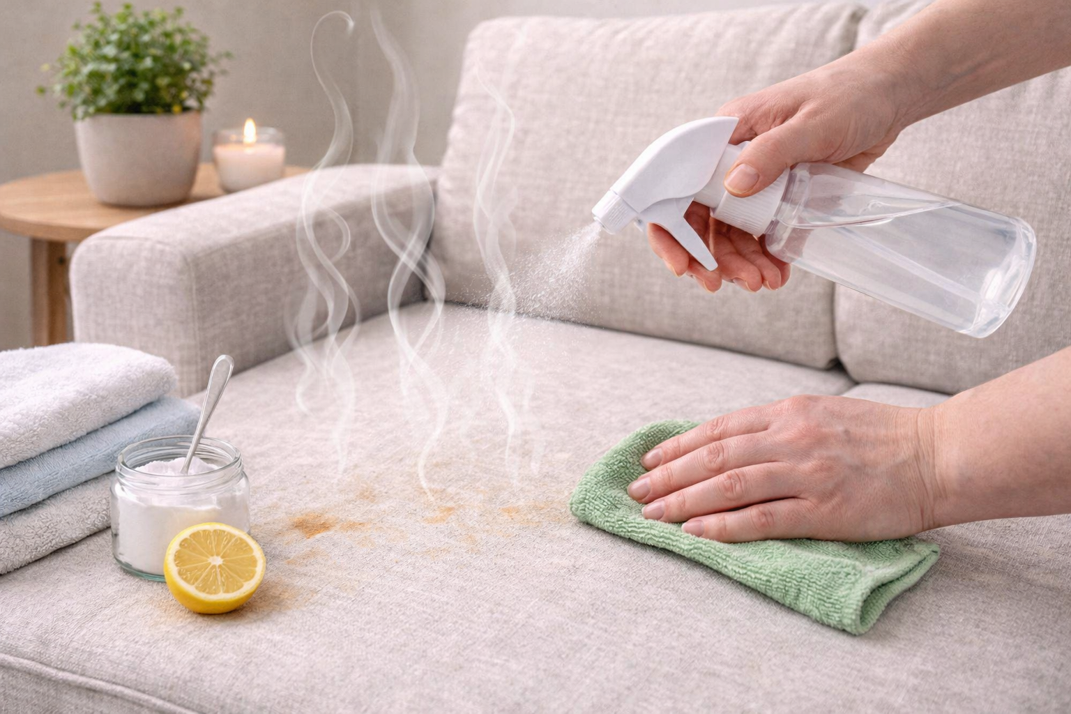 Jak usunąć zapachy z wersalki?