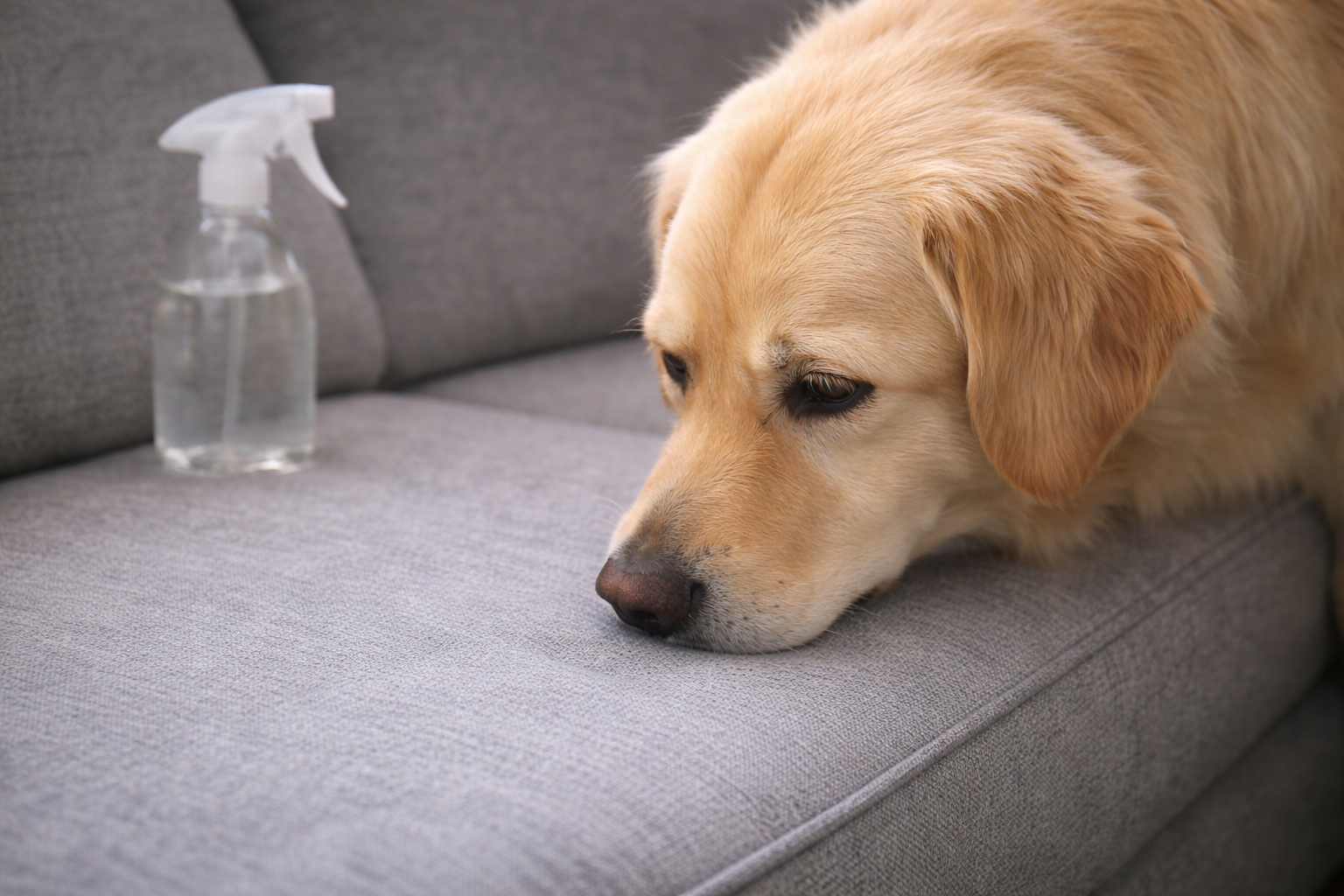Jak usunąć zapach psa z sofy?